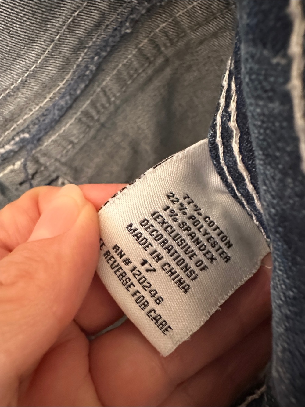 Wallflower Faded Blue Bootcut Jeans - Picture 3 of 3